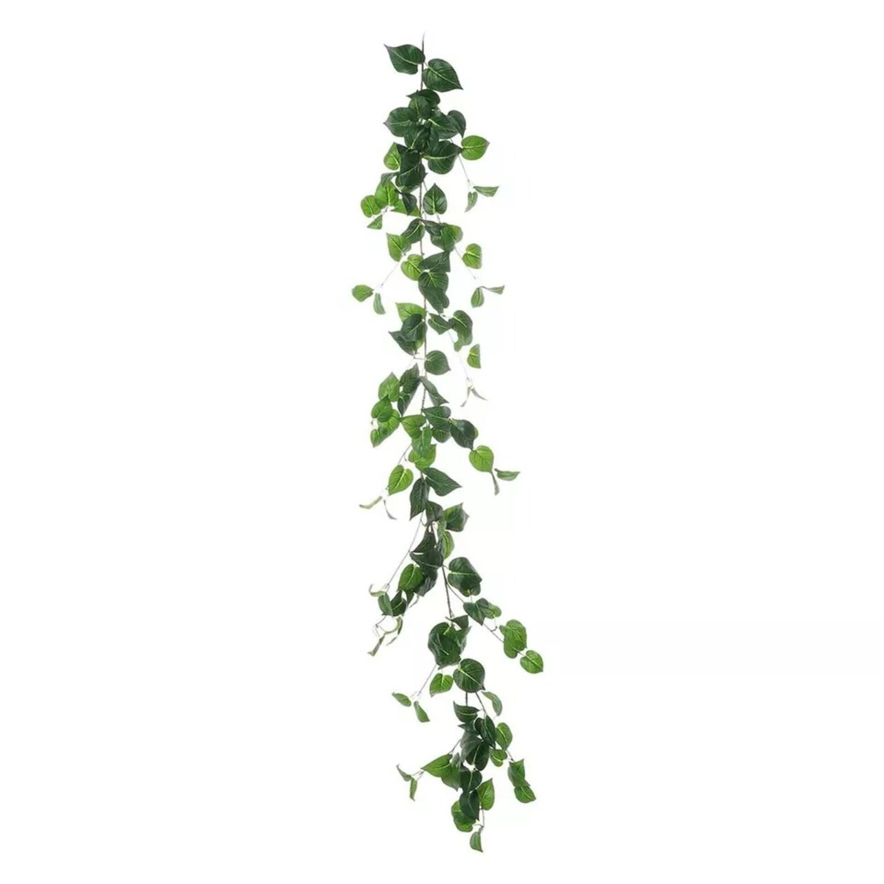60-Inch long Green Artificial Poplar Leaves Vine Garland Wedding Decorations